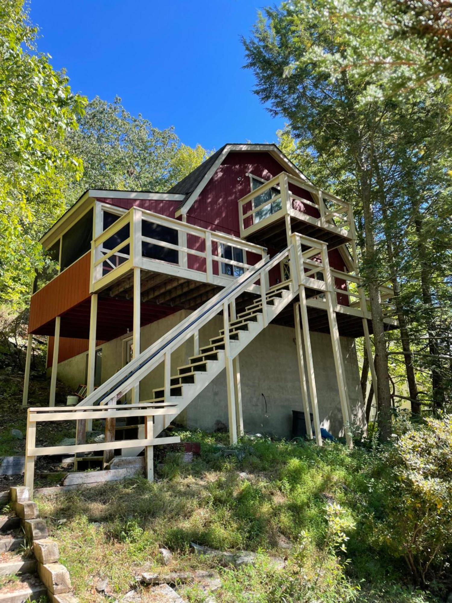 Saw Creek Cabin - Regent Hilltop Bushkill Exterior foto